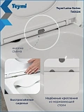 Унитаз-компакт Watersense Lalina Vortex W00749 напольный безободковый с микролифтом фото 4