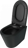 Унитаз Paomo Rita PO-40201MB подвесной безободковый с микролифтом фото 10