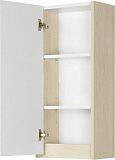 Шкаф-пенал Акватон Сканди 35x80 см белый / светлое дерево 1A255003SDB20 фото 2