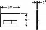 Смывная клавиша для унитазов Geberit Sigma 50 115.788.SD.5 фото 3