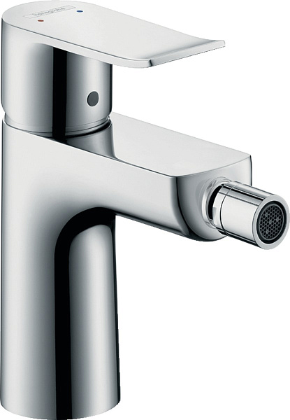 Смеситель Hansgrohe Metris 31280000 для биде с донным клапаном фото 1