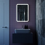 Зеркало Mixline Мальта-VOICE 80x55 4630104807500 с подсветкой фото 6