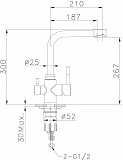 Смеситель Lemark Expert LM5061G для кухонной мойки фото 2