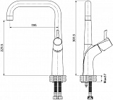 Смеситель Iddis Kitchen Line K07SB0Li05 для кухонной мойки фото 3