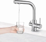 Смеситель для кухонной мойки Paulmark Essen Es213011-CR фото 8
