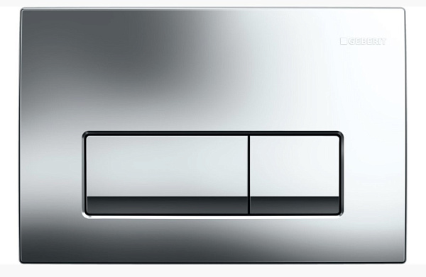 Кнопка смыва Geberit Delta 115.119.46.1 хром глянцевая фото 1