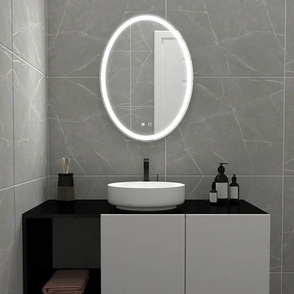 Зеркало Mixline Италия - VOICE 77x57 4630104807517 с подсветкой фото 2