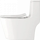 Унитаз-компакт Watersense Rita W00121 напольный безободковый с микролифтом фото 6