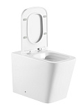 Унитаз приставной Iberica Blanca Toledo Alto IB.TLA.331.1B1 безоободковый с микролифтом фото 10
