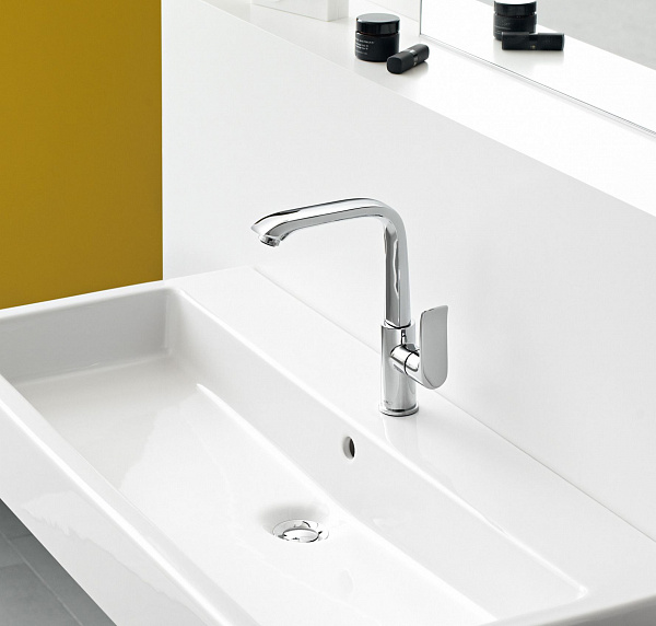 Смеситель Hansgrohe Metris 31187000 для раковины с донным клапаном фото 4