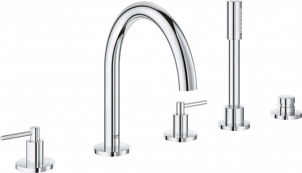 Смеситель Grohe Atrio New 19922003 на борт ванны фото 1