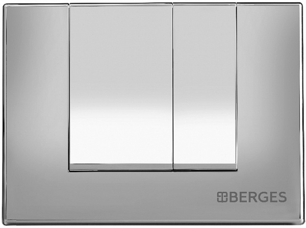 Унитаз безободковый с инсталляцией и кнопкой смыва Berges Wasserhaus Novum S3 047243 фото 7