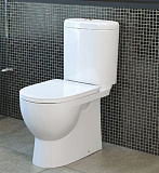Унитаз-компакт Sanita Luxe Art WC.CC/Art/2-DM/WHT.G/S1 напольный с сиденьем микролифт фото 3