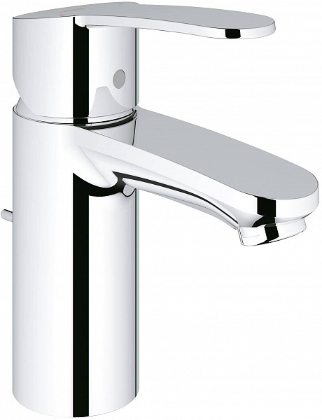 Смеситель Grohe Eurostyle Cosmopolitan 33552002 для раковины с донным клапаном фото 1