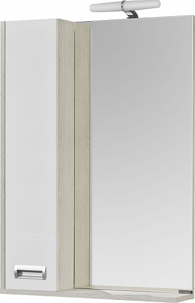 Зеркало Акватон Бекка PRO 60x85 см 1A214602BAC20 левое с подсветкой фото 1