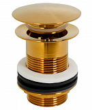 Донный клапан для раковины Cezares Eco ECO-SC-BORO золото фото 1