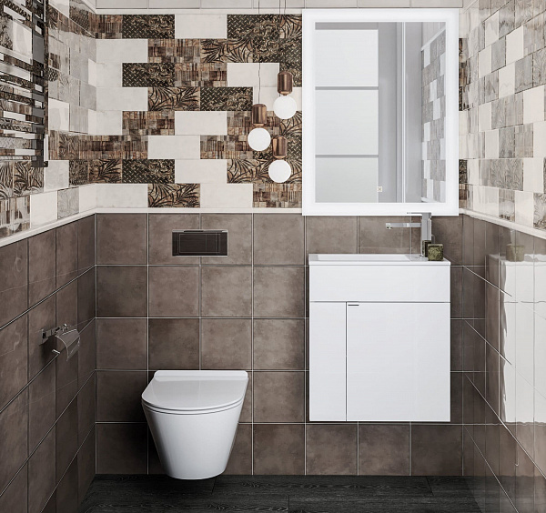 Раковина Kerama Marazzi Lato 50 см LA.wb.50 фото 4