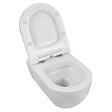 Унитаз Azario 87565 подвесной безободковый с сиденьем микролифт фото 3