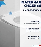 Унитаз Paomo Milana PO-40117 подвесной безободковый с микролифтом фото 8