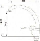 Смеситель Raiber Davis R3104 для кухонной мойки фото 2