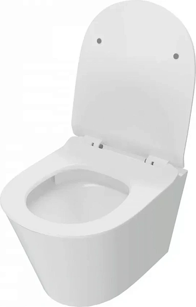 Унитаз Paomo Rita Pro Vortex PO-40225 подвесной безободковый с микролифтом фото 1