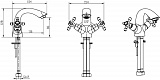 Смеситель Boheme Royal Cristal 291-RoyalCRST для раковины фото 3