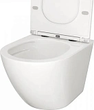 Унитаз Paomo Milana Vortex PO-40110 подвесной безободковый с микролифтом фото 3