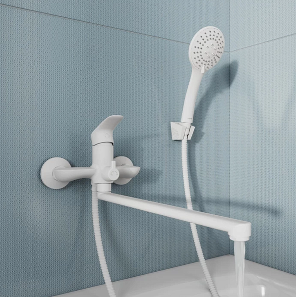 Смеситель Milardo Rora RORWT00M10 для ванны с душем с душевой лейкой фото 6