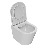 Унитаз Point Виктория PN41061 подвесной безободковый с сиденьем микролифт фото 3