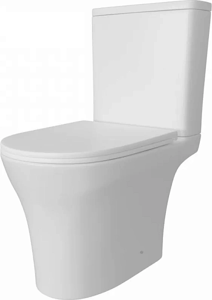 Унитаз-компакт Watersense Jessie Vortex W00092 напольный безободковый с микролифтом фото 7