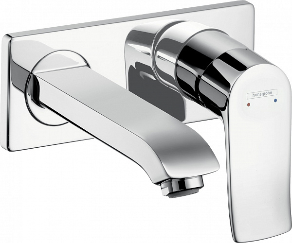 Смеситель Hansgrohe Metris 31085000 для раковины фото 1