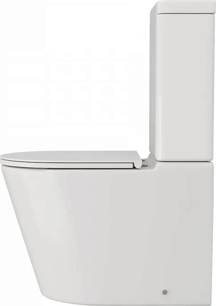Унитаз-компакт Watersense Rita R W01656 напольный безободковый с микролифтом фото 6