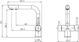 Смеситель Koller Pool Design Plus DS09000F для кухонной мойки фото 2