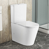Унитаз-компакт Azario Vetro AZ-2149- UQ напольный безободковый с сиденьем микролифт фото 13
