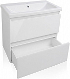 Мебель для ванной Style Line Даймонд 70 подвесная белая фото 5