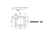 Поддон для душа Kaldewei Sanidusch 395 фото 2