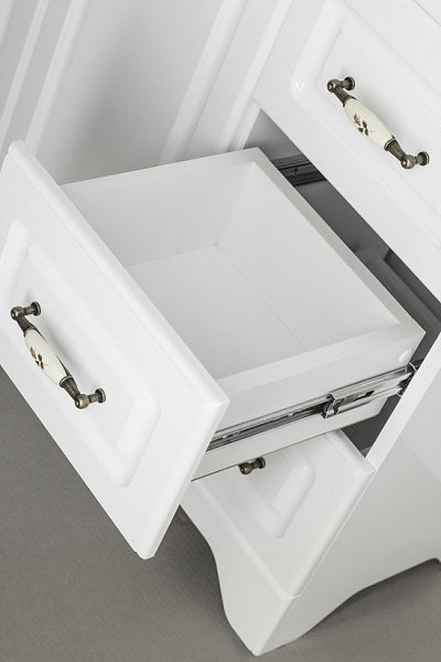 Мебель для ванной Style Line Олеандр-2 90 напольная белая фото 6