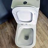Унитаз-компакт Teymi Eva Pro W00138 напольный безободковый с микролифтом фото 11
