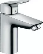 Смеситель Hansgrohe Logis LowFlow 71104000 для раковины с донным клапаном