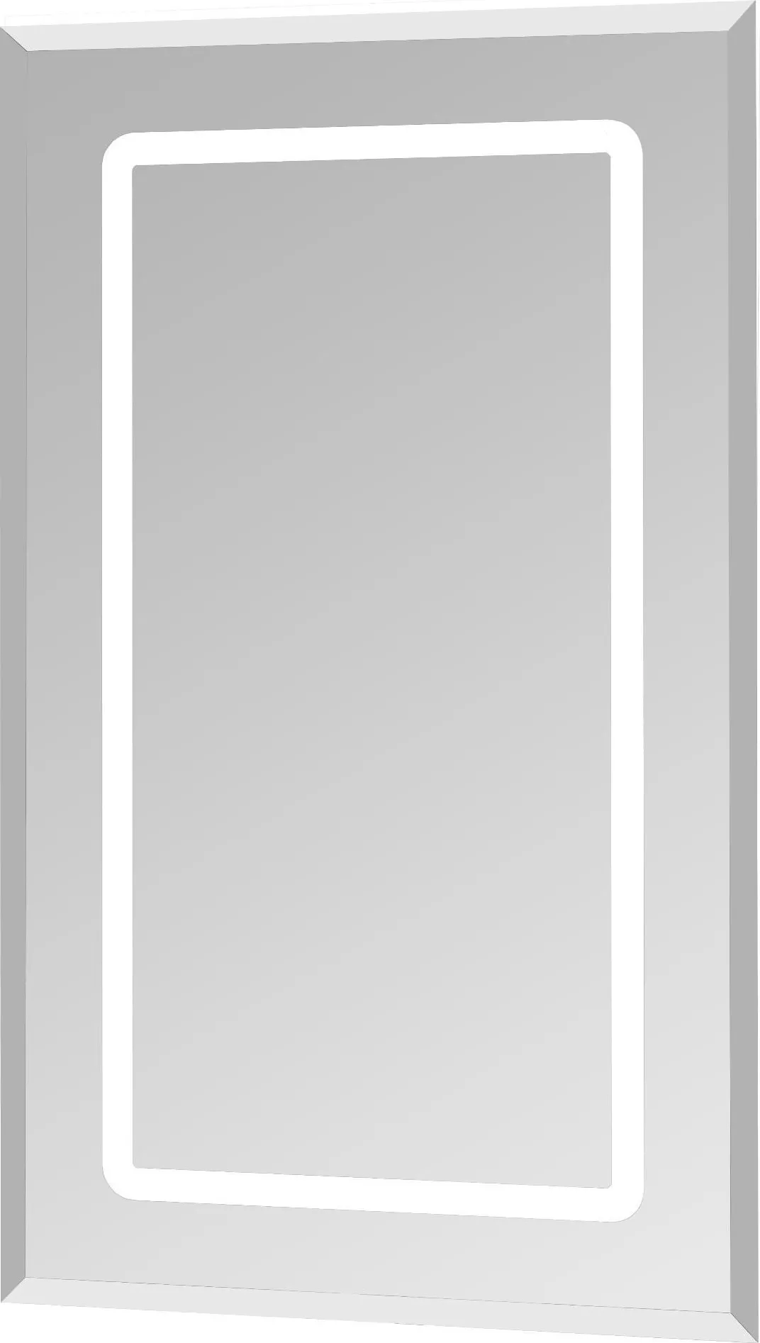 Зеркало Акватон Римини 60x100 см 1A177602RN010 с подсветкой