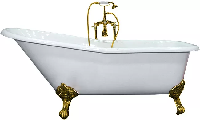 Чугунная ванна Elegansa Schale gold 170x75 Н0000261