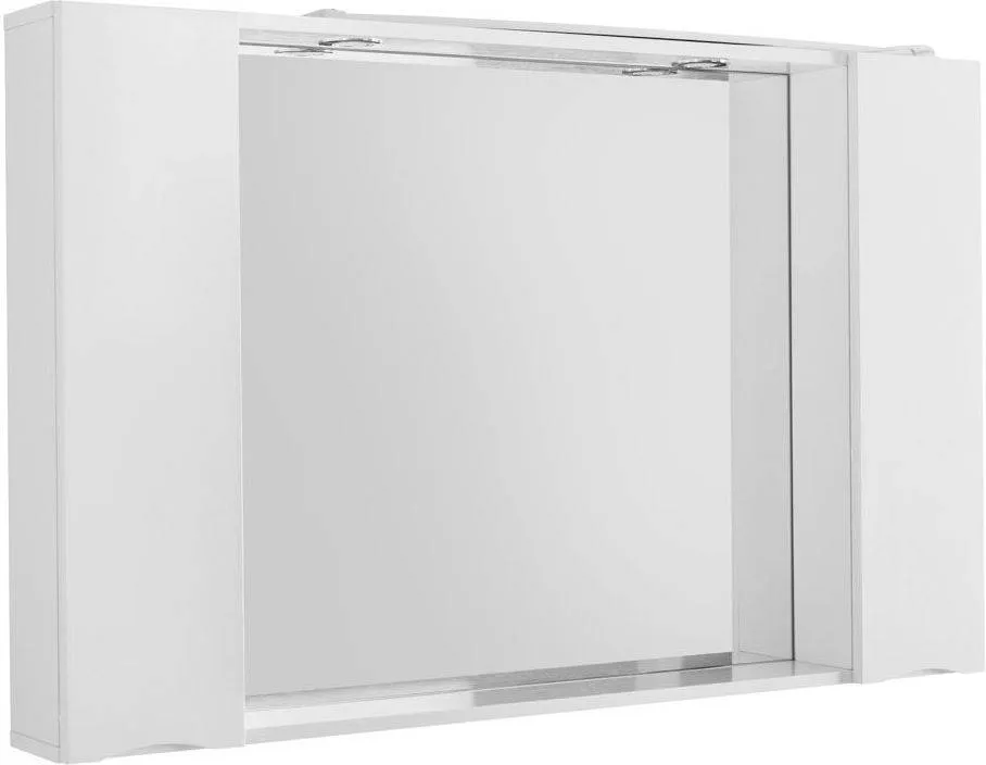 Зеркало-шкаф BelBagno Marino 120x75 MARINO-SPC-1200/750-2A-BL-P с подсветкой