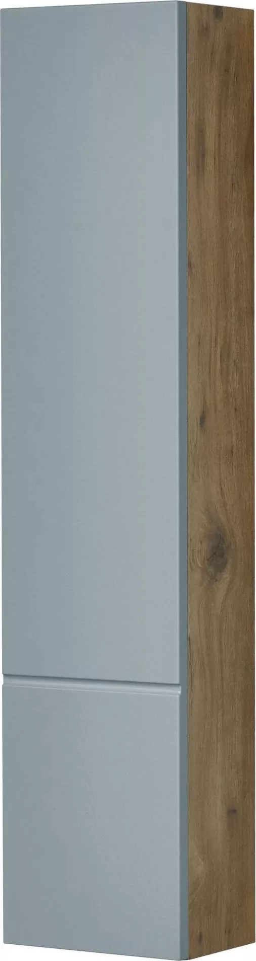 Шкаф-пенал Акватон Мишель 23x101 см бирюзовый / тёмное дерево 1A244303MIX30