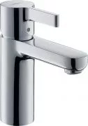 Смеситель Hansgrohe Metris S LowFlow 31063000 для раковины с донным клапаном