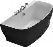 Акриловая ванна BelBagno 165x80 BB74-NERO