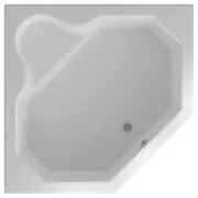 Акриловая ванна Aquatek Лира 150x150 LIR150-0000032 вклеенный каркас